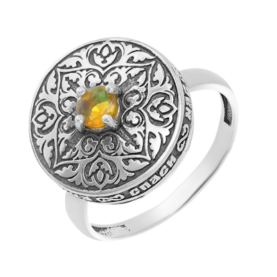 Кольцо с танзанитом