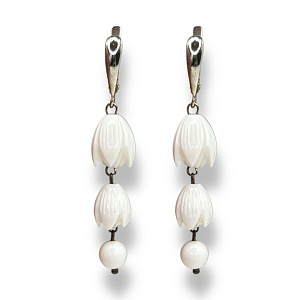 Серьги из бивня мамонта