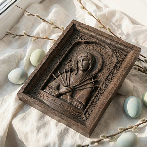 Икона Богородица Семистрельная