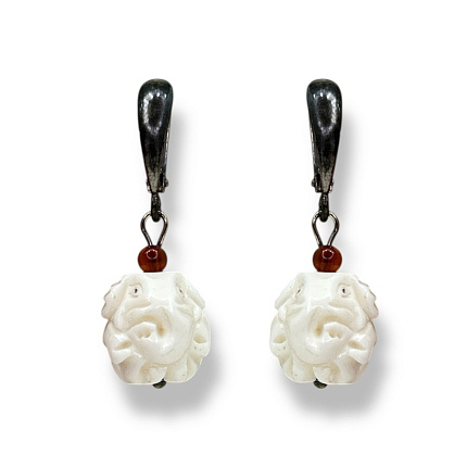 Серьги Слоники