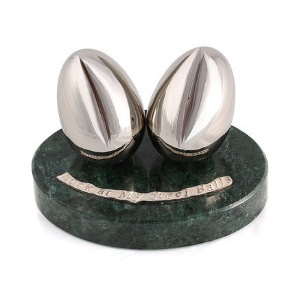 Сувенир Стальные яйца 