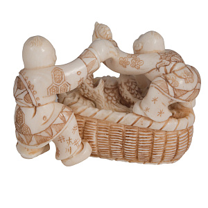 Нэцкэ «Боги удачи»