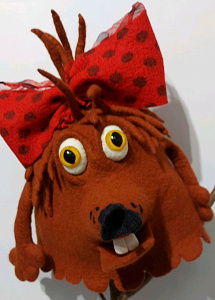 Шапка для бани Дюдюка