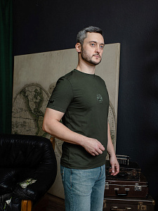 Футболка СССР классика Military edition цвет хаки 