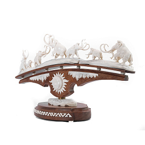 Композиция Мамонты. Солнце