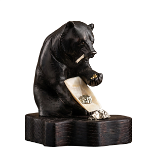 Статуэтка Медведь старатель