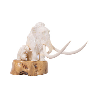 Композиция Мамонты. Семья 