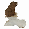 Статуэтка «Медведь с рыбкой»