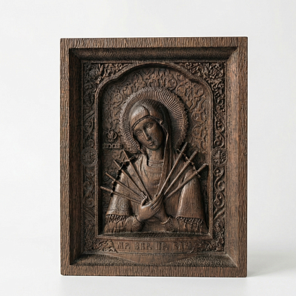 Икона Богородица Семистрельная