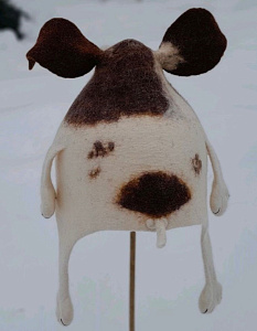 Шапка для бани Кобелек