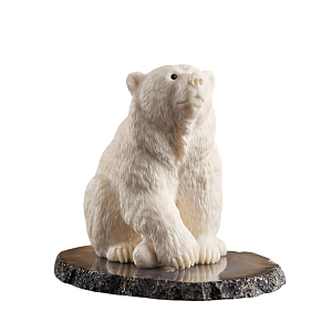 Композиция Белый медведь с нерпой