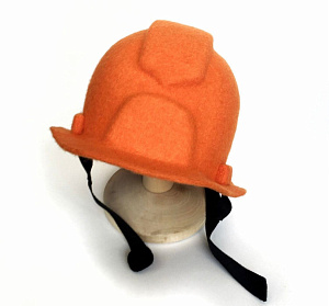 Шапка для бани Строительная каска