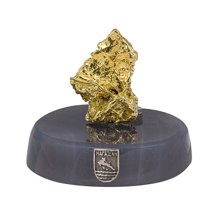 Сувенир «Самородок на подставке»