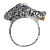 Кольцо с аметистом
