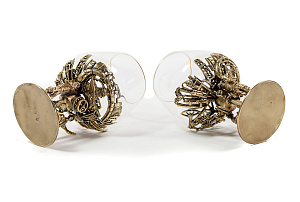 Набор бокалов для коньяка Нефтяники на 2 персоны