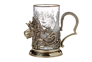 Подстаканник Лев Царский