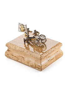 Ларец для игральных карт Полтавская баталия