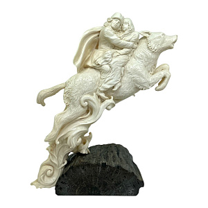 Статуэтка Иван Царевич на сером волке 