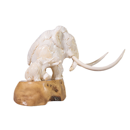 Композиция Мамонты. Семья 