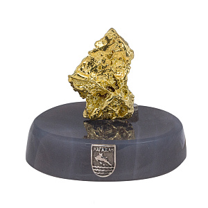 Сувенир «Самородок на подставке»