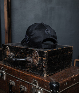 Бейсболка СССР классика Black edition