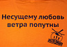 Футболка мужская Несущему любовь ветра попутны 