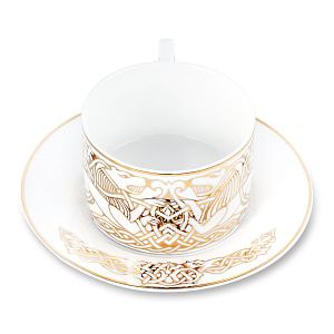 Чайная пара банкетная Древнерусские мотивы