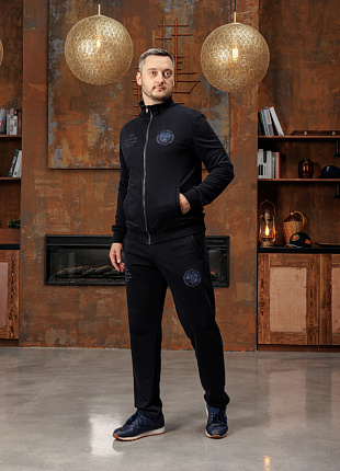 Брюки мужские СССР Моя страна Blue edition цвет темно-синий