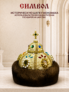 Шапка «Мономаха» с норкой