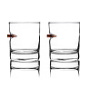 Набор Пуля из 2х стаканов для виски в коробке 