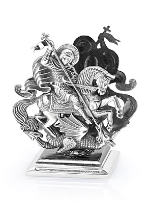 Подставка для визиток Георгий Победоносец