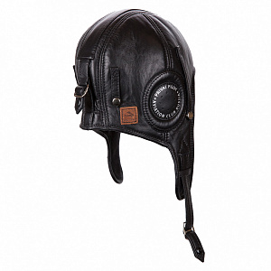 Шлем кожаный