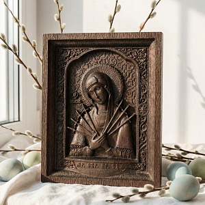 Икона Богородица Семистрельная