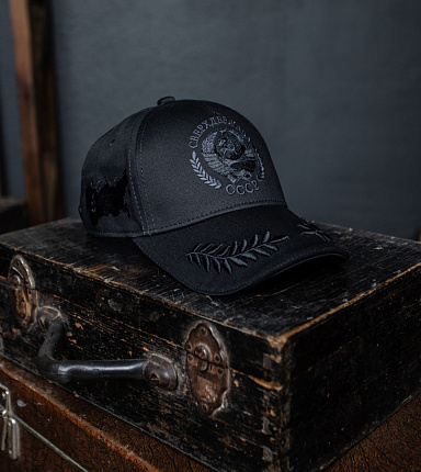 Бейсболка СССР классика Black edition