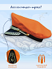 Капитанка Якорь оранжевая с вышивкой на козырьке