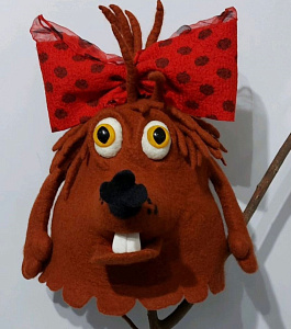 Шапка для бани Дюдюка