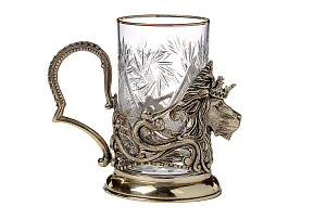 Подстаканник Лев Царский