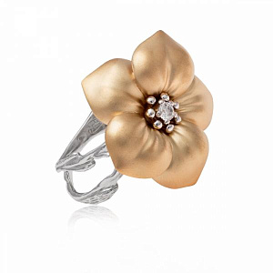 Кольцо Большая орхидея 