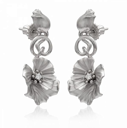 Серьги Цветы