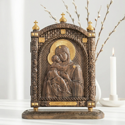 Икона настольная Владимирская Богоматерь