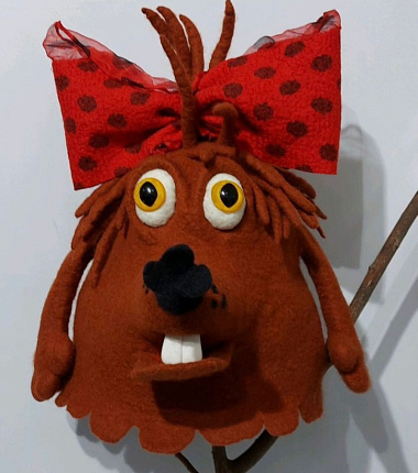 Шапка для бани Дюдюка