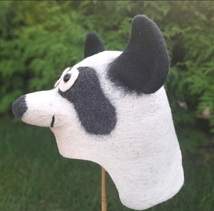 Шапка для бани Панда