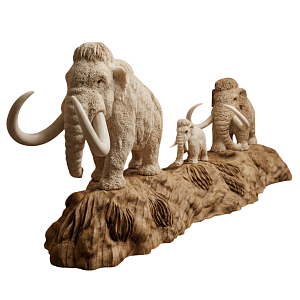 Композиция Мамонты