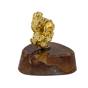Сувенир «Самородок на подставке»